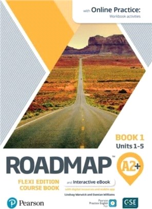 Roadmap A2+ Flexi Edition Course Book 1 with eBook and Online Practice Access