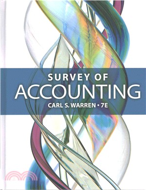Survey of Accounting, 7th + Cengagenow, 1 Term Printed Access Card