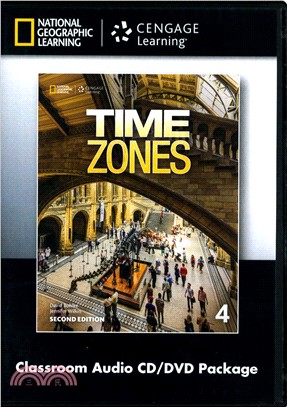 Time Zones 2/e (4) Classroom Audio CDs/3片 and DVD/1片