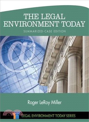 The Legal Environment Today ─ Summarized-Case Edition