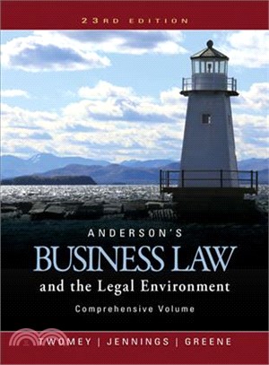 Anderson Business Law and the Legal Environment