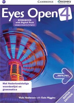 Eyes Open Level 4 Workbook with Online Practice (Dutch Edition)