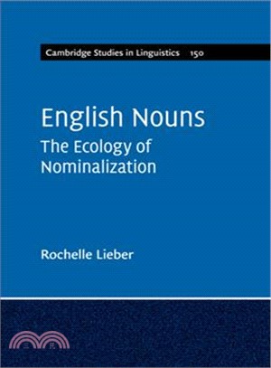 English Nouns ― The Ecology of Nominalization