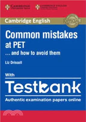 Common Mistakes at PET... and How to Avoid Them Paperback with Testbank