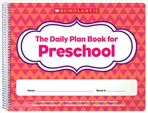 Daily Plan Book for Preschool