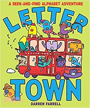Letter Town ― A Seek-and-find Alphabet Adventure