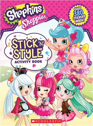 Shopkins Shoppies Stick 'n' Style Activity Book