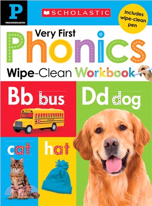 My Very First Phonics Wipe Clean Workbook Pre-K