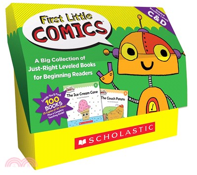 First Little Comics Classroom Set, Levels C & D (100本小書)