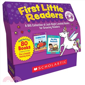First Little Readers Classroom Set, Levels E & F (80本小書)