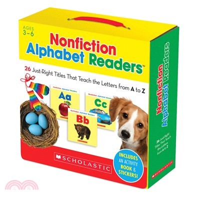 Nonfiction Alphabet Readers (26 books + 1 audio CD)