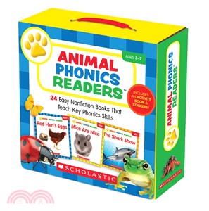 Animal Phonics Readers (24 本小書 + 1CD)
