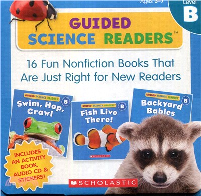 Guided Science Readers: Level B (w/ CD) - 三民網路書店