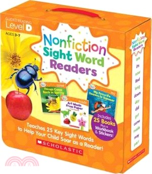 Nonfiction sight word readers : Guided reading level D  teaches 25 key sight words to help your child soar as a reader!