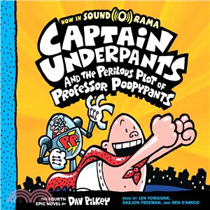 Perilous Plot of Professor Poopypants (Captain Underpants #4)(單CD不附書)