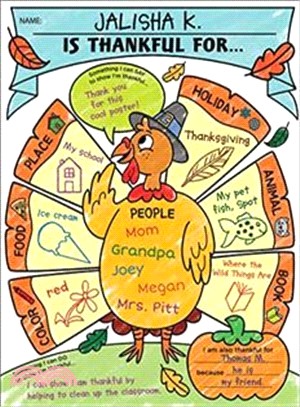 I Am Thankful! K-2 Personal Poster Set ― Write-and-read Learning Posters Ready for Kids to Display With Pride!