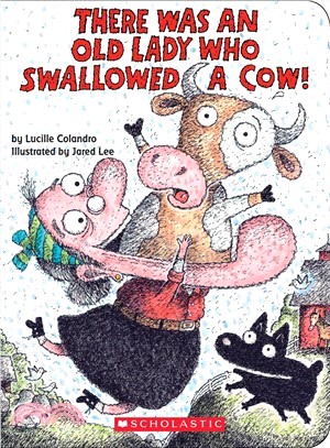 There was an old lady who swallowed a cow! /