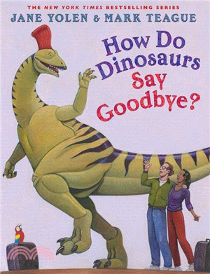 How do dinosaurs say goodbye? /