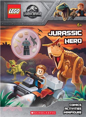 Lego Jurassic World Activity Book With Minifigure