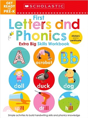 Get Ready for Pre-k Extra Big Skills ― 1st Letters and Phonics