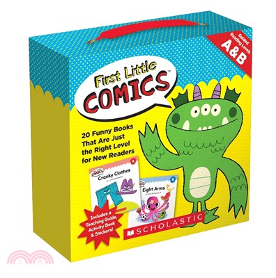 First Little Comics: Guided Reading Level A & B (20書+1CD)