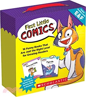 First Little Comics: Guided Reading Levels E & F (16 書+1CD)