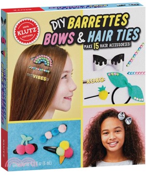 DIY Barrettes, Bows & Hair Ties