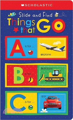 ABC Things That Go ― Scholastic Early Learners Slide and Find