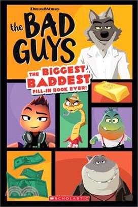 The Bad Guys Movie: The Biggest, Baddest Fill-In Book Ever!