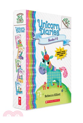 Unicorn Diaries Boxed Set Books 1-5(共5本平裝本)