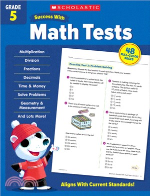 Scholastic Success with Math Tests Grade 5