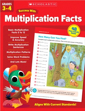 Scholastic Success with Multiplication Facts Grades 3-4