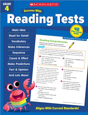 Scholastic Success with Reading Tests Grade 4