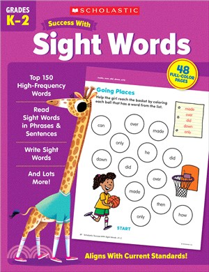 Scholastic Success with Sight Words, Grade K-2