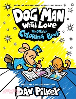 Dog Man with Love: The Official Coloring Book (著色本)
