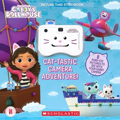 Cat-Tastic Camera Adventure! (Gabby's Dollhouse): A Picture This! Storybook