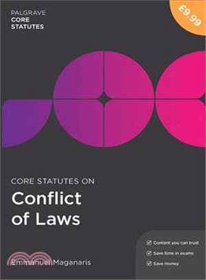 Core Statutes on Conflict of Laws