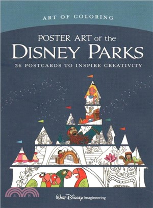 Art of Coloring: Poster Art of the Disney Parks