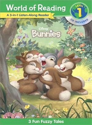 World of Reading Disney Bunnies 3-in-1 Listen-Along Reader (World of Reading) (Level 1)