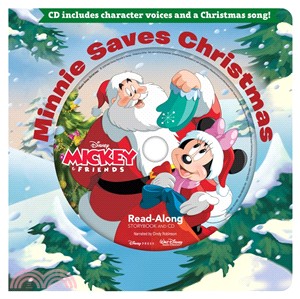 Minnie Saves Christmas Read-Along Storybook & CD