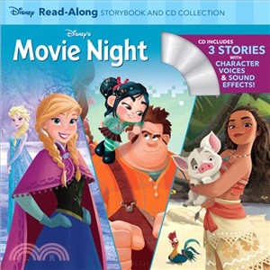 Disney's Movie Night Read-Along Storybook and CD Collection