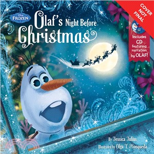 Olaf's Night Before Christmas Book &amp; CD