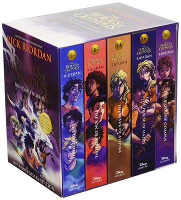 The Heroes of Olympus Paperback Boxed Set (10th Anniversary Edition)(共5本)