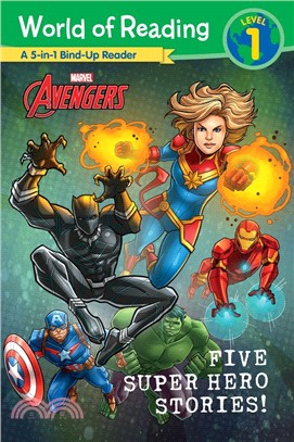 Five Super Hero Stories! (World of Reading) (Level 1)