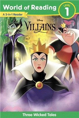 World of Reading Level 1: Disney Villains 3-Story Bind-Up