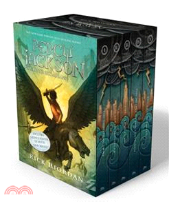 Percy Jackson and the Olympians #1-5 (Boxed Set)(共5本) 附海報