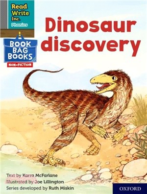 Read Write Inc. Phonics: Grey Set 7 NF Book Bag Book 12 Dinosaur discovery