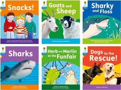 Oxford Reading Tree: Floppy's Phonics Decoding Practice: Oxford Level 3: Mixed Pack of 6