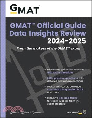 GMAT Official Guide Data Insights Review 2024-2025: Book + Online Question Bank
