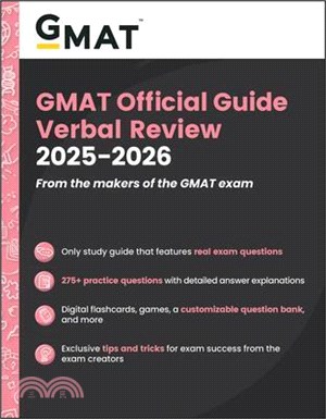 GMAT Official Guide Verbal Review 2025 - 2026: Book + Online Question Bank